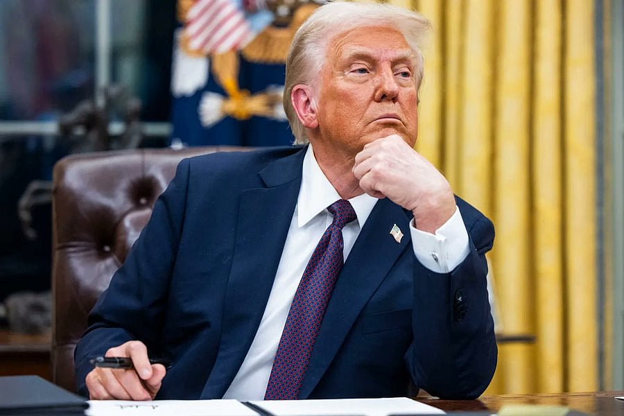 US Dollar: ``டாலரை மாற்ற நினைத்தால்..'' -இந்தியா உள்ளிட்ட பிரிக்ஸ் நாடுகளுக்கு ட்ரம்ப் சொல்வதென்ன?