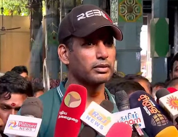 'சினிமாவும், சூதாட்டமும் ஒரே பிரிவில் இருப்பது வருத்தமாக இருக்கிறது' - ஜிஎஸ்டி குறித்து விஷால் 