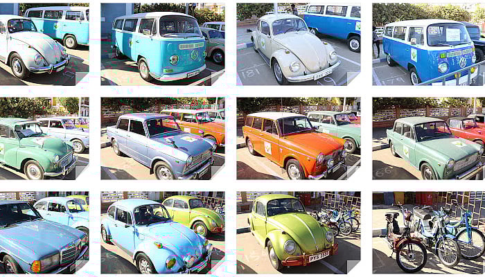 Heritage Car Rally: புதுவையில் அணிவகுத்த வின்டேஜ் கார்கள்! - ஆச்சர்யத்துடன் கண்டு ரசித்த மக்கள்
