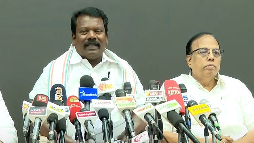 'அயோத்தியில் கலவரத்தை முடிச்சிட்டு, திருப்பரங்குன்றத்தில ஆரம்பிச்சுருக்காங்க'- செல்வப்பெருந்தகை   