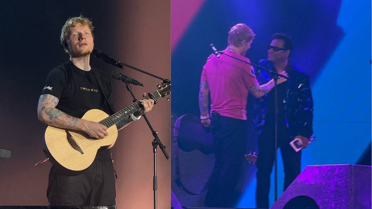AR Rahman: Shape of You x ஊர்வசி ஊர்வசி... ரஹ்மான் பாடலால் Vibe-ஆன  Ed Sheeran!