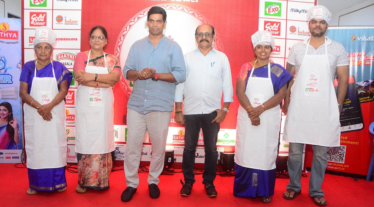 பெண்களை முந்திய ஆண் போட்டியாளர்... வேலூரில் கலக்கிய அவள் விகடன் சமையல் சூப்பர் ஸ்டார் போட்டி!