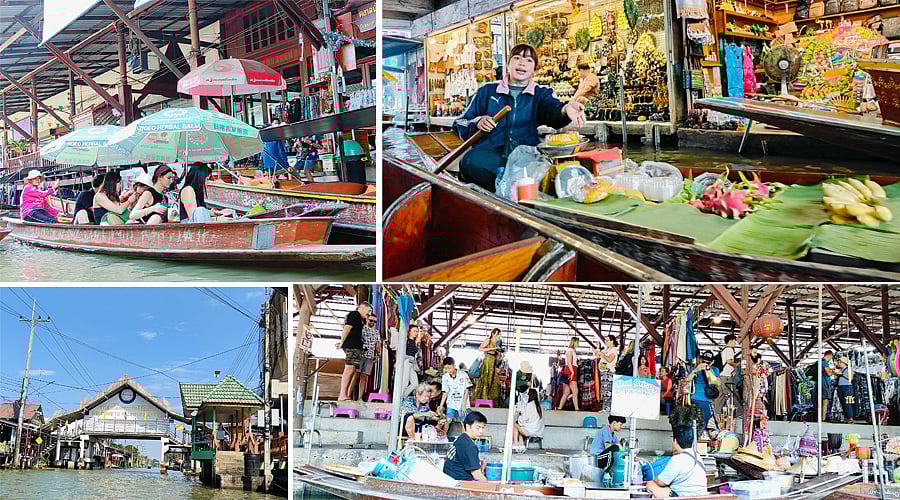 Damnoen Saduak: மிதக்கும் படகில் பரபர வியாபாரம்; தாய்லாந்து மிதக்கும் மார்க்கெட் - Spot visit Album