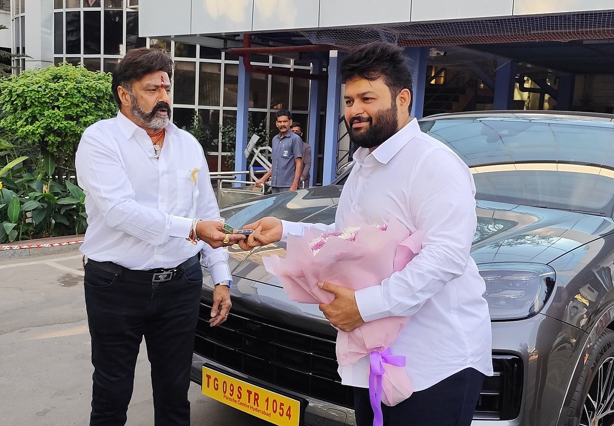 porsche Car: `இது தம்பிக்கு அண்ணன் கொடுக்கும் அன்புப் பரிசு...' - தமன் குறித்து பாலய்யா நெகிழ்ச்சி
