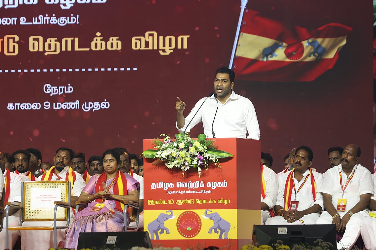 TVK: 'ஏழனம் பேசுவதை நிப்பாட்டுங்கள்...இது மன்னராட்சி கிடையாது..!' - ஆதவ் அர்ஜுனா காட்டம் 