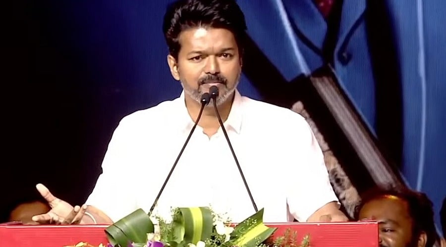 TVK Vijay: `நம் மீது இரண்டு புகார்கள்..!’ - தவெக விழாவில் விஜய் சொன்ன விளக்கம்