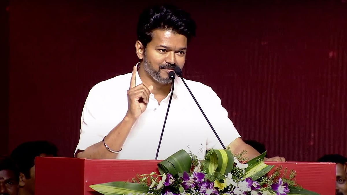 TVK: ``நம்ம பாசிசமும், பாயசமும் பேசி வைத்துக்கொண்டு... Its very Wrong Bro!'' - விஜய் உரை
