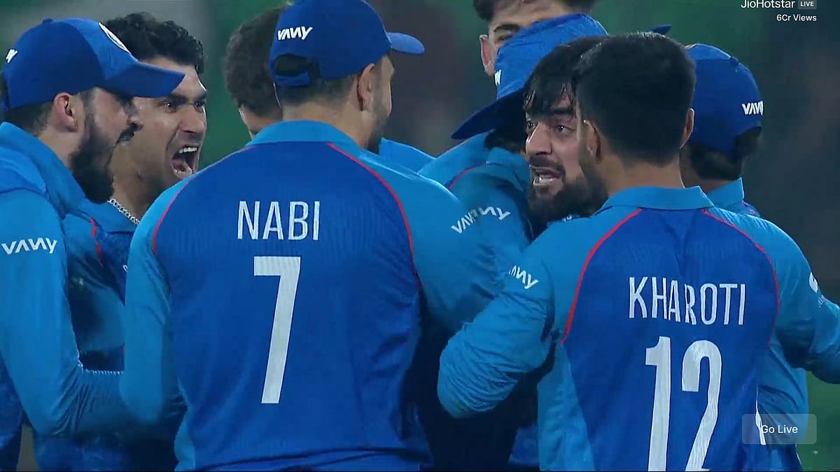 ENGvAFG: `அந்தப் பசங்களுக்கு பயமில்ல' - 
கடைசிவரை சண்டை செய்த ஆப்கானிஸ்தான் வெளியேறிய இங்கிலாந்து