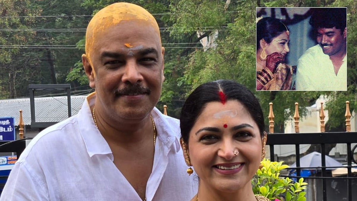 Kushboo - Sundar.C : `லவ் யூ சுந்தரா!'  25-வது திருமண நாள் குறித்து குஷ்பு நெகிழ்ச்சிப் பதிவு