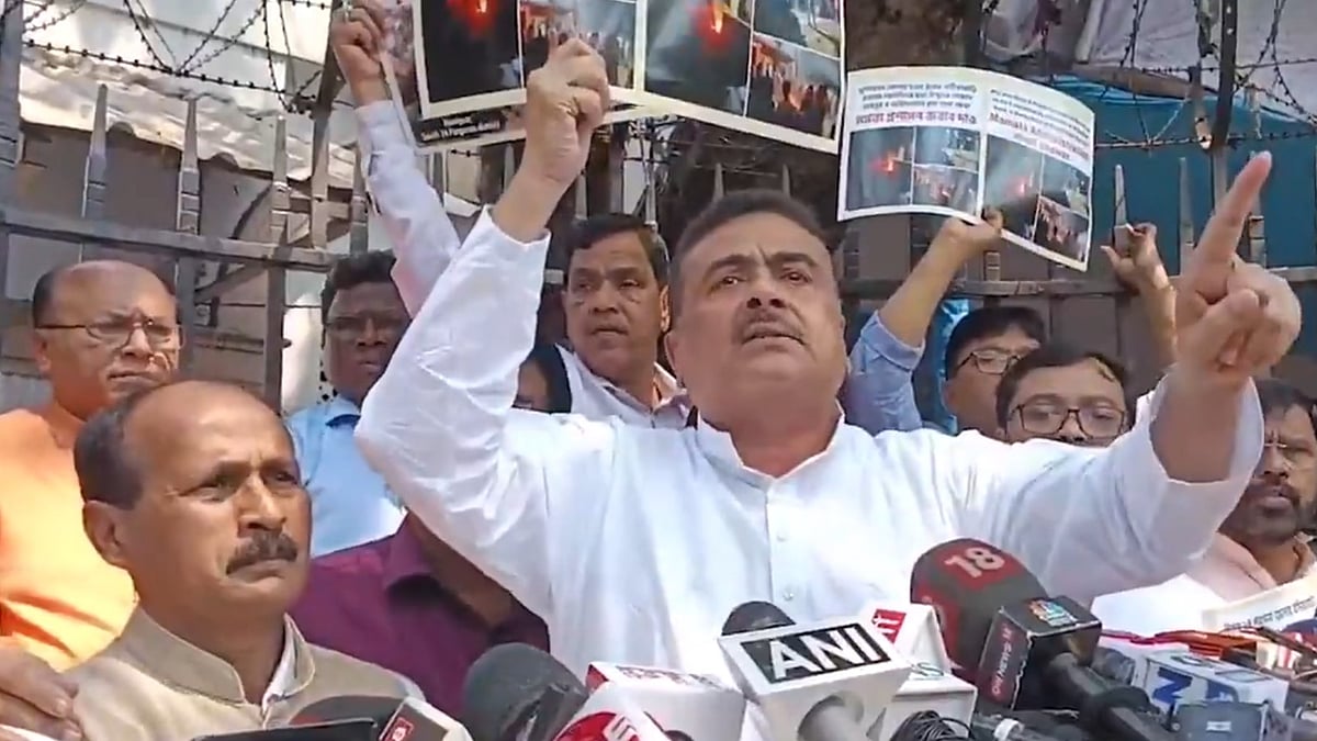 `நாங்க ஆட்சிக்கு வந்ததும் முஸ்லிம் MLA-க்களை சட்டசபையிலிருந்து...' - பாஜக சுவேந்து அதிகாரி சர்ச்சை 