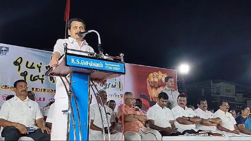 ``லண்டன் சென்றபோது இந்தி பேசினாரா, ஆங்கிலம் பேசினாரா?'' - அண்ணாமலையை சாடும் செந்தில் பாலாஜி