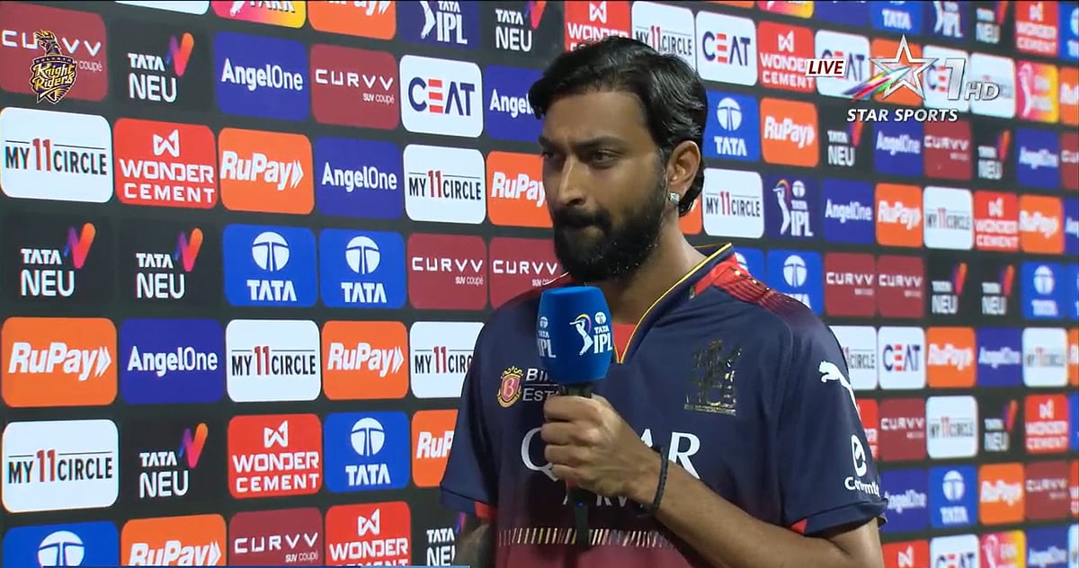 KKR vs RCB: ``இந்த அணிக்கு வந்து 10 நாள்கள்தான் ஆகிறது; அதற்குள்..'' - ஆட்டநாயகன் குர்னல் பாண்டியா