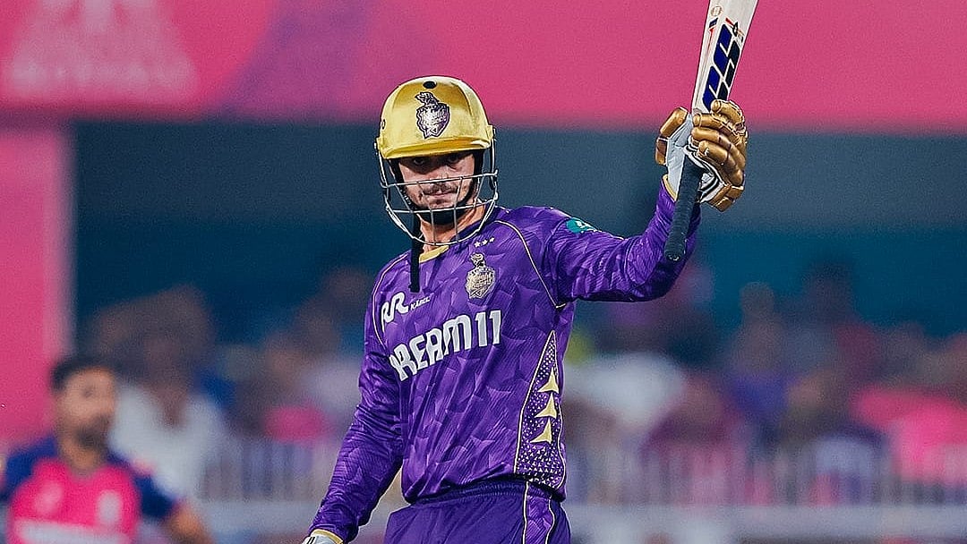 RR vs KKR: `அது அவ்ளோதான் முடிஞ்சு' 
தடுமாறிய ராஜஸ்தான்; அலட்டாமல் ஆட்டத்தை முடித்த டி காக்