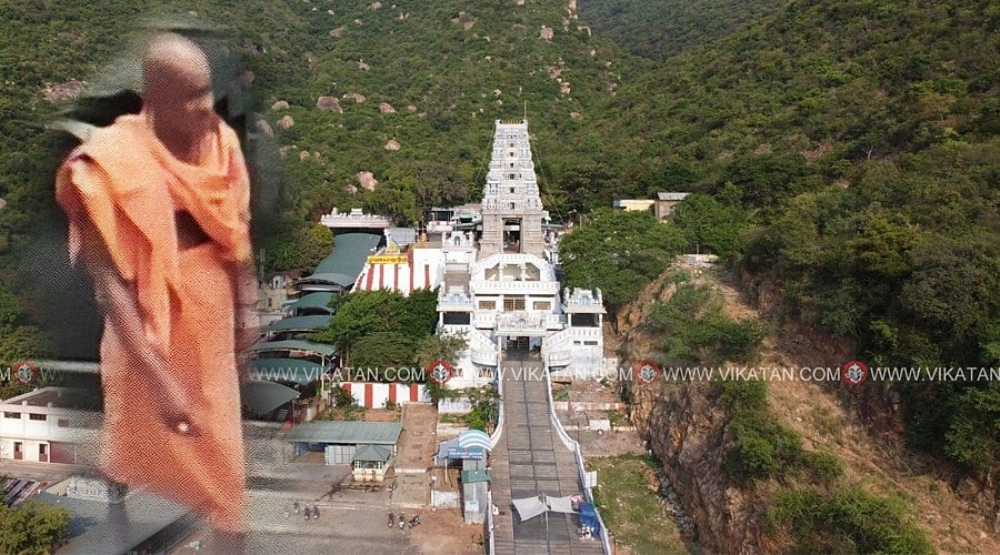 மருதமலை : நாளை கும்பாபிஷேகம்; நேற்று வெள்ளி வேல் திருட்டு - சாமியார் வேட ஆசாமியை தேடும் போலீஸ்