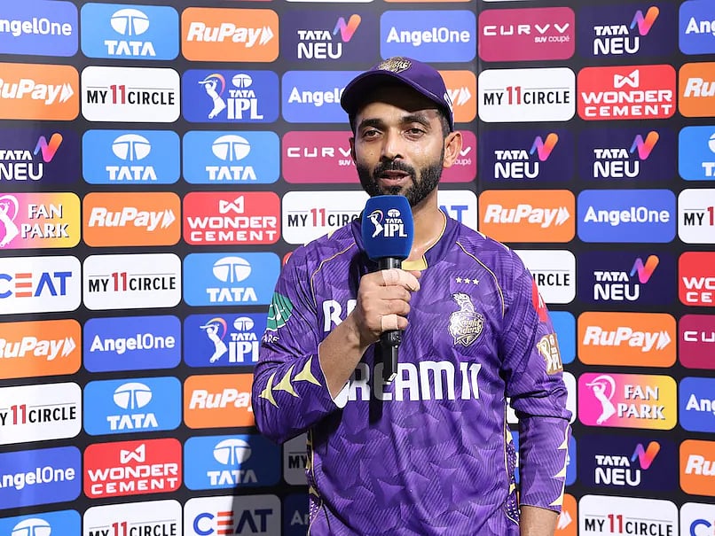 KKR vs SRH: 'என் அணி வீரர்களிடம் இதைதான் சொன்னேன்'- வெற்றி குறித்து ரஹானே 