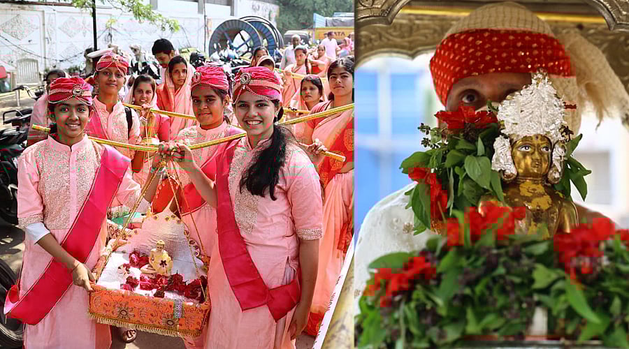 மகாவீர் ஜெயந்தி விழா :  சென்னையில் ஜெயின் சமூகத்தினரின் ஊர்வலம்!