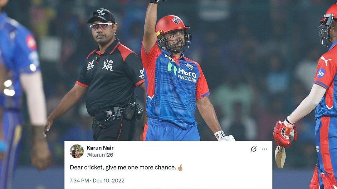 Karun Nair: `Dear cricket, give me one more chance' - 1077 நாள்களுக்குப் பிறகு IPLல் கருணின் கம்பேக்