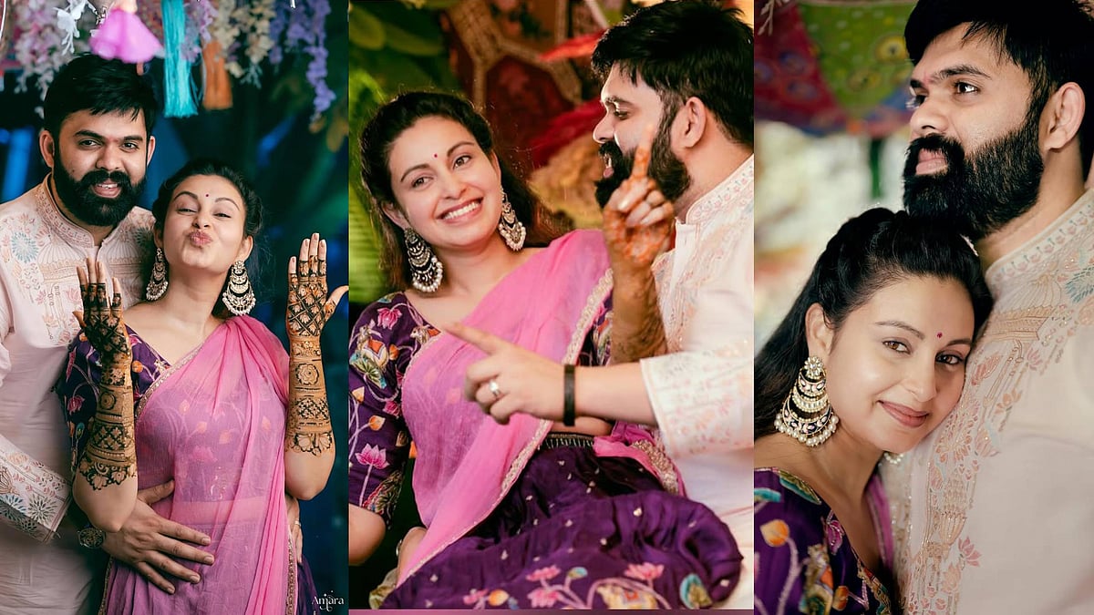 Abhinaya: `கண்ணில் அன்பைச் சொல்வாளே' - 'நாடோடிகள்' அபிநயா திருமண மெஹந்தி விழா| Photo Album