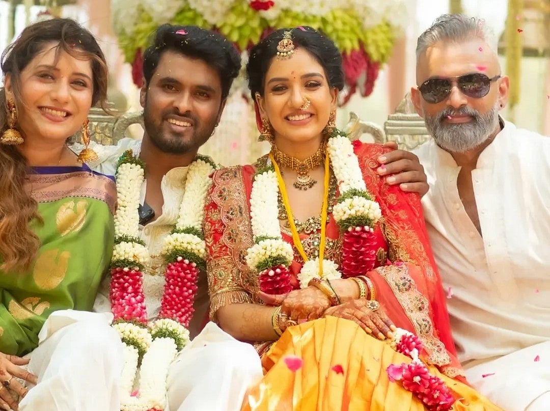 Amir-Pavani: 'நீயும் நானும் சேர்ந்தே செல்லும் தூரமே...' அமீர்- பவானி திருமணம்; குவியும் வாழ்த்துகள்