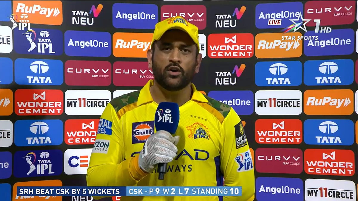 Dhoni : 'நாங்கள் நியாயமாக பேட்டிங் ஆடவில்லை!' - சரண்டர் ஆன தோனி