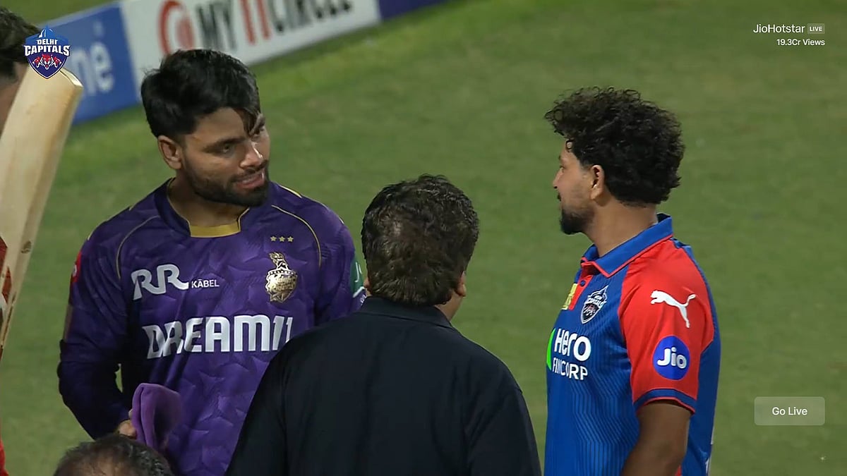 IPL 2025: ஜாலியாக கன்னத்தில் தட்டிய குல்தீப்... சட்டென ரின்கு சிங் கொடுத்த ஷாக் ரியாக்ஷன்! | Video