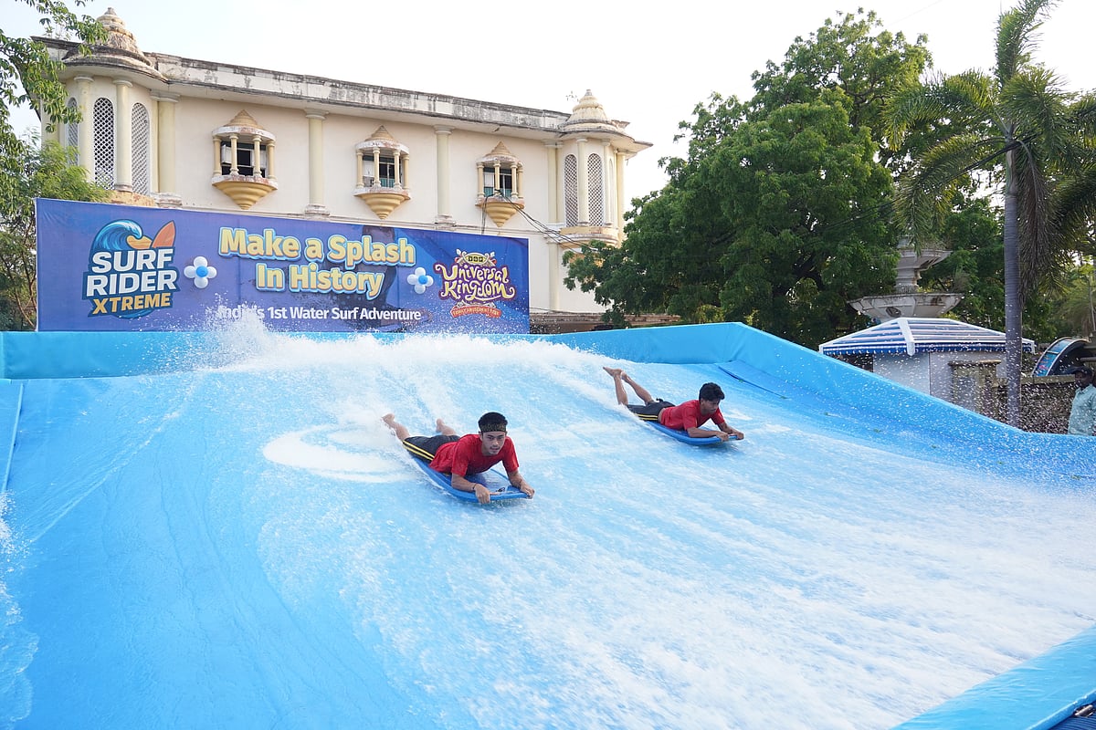 வி.ஜி.பியில் இந்தியாவின் முதல் 'சர்ப் வாட்டர் சவாரி' - என்ஜாய் பண்ணலாம் வாங்க!