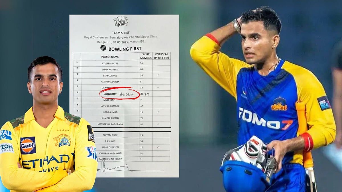 CSK : 'கடைசி நிமிடத்தில் நீக்கப்பட்ட வன்ஷ் பேடி; சேர்க்கப்பட்ட தீபக் ஹூடா!' - என்ன நடந்தது?