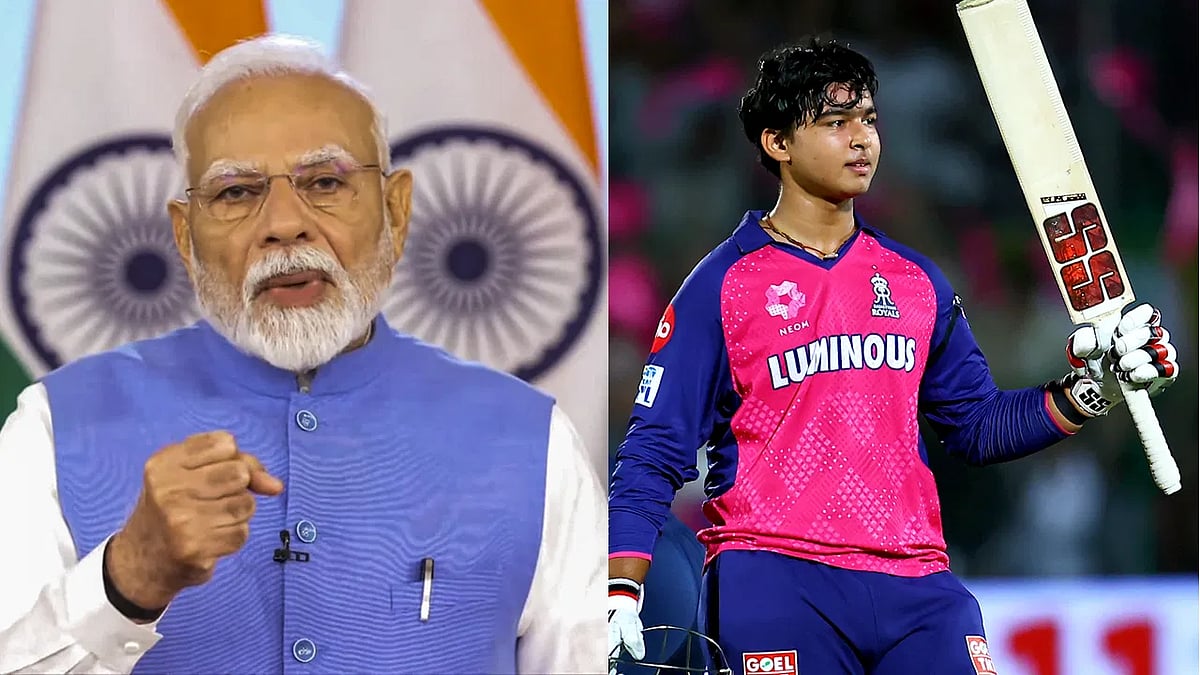 'பீகார் மண்ணின் மகன் சிறப்பாக விளையாடி வருகிறார்; இளம் வயதில்...' - சூர்யவன்ஷியைப் பாராட்டிய மோடி  