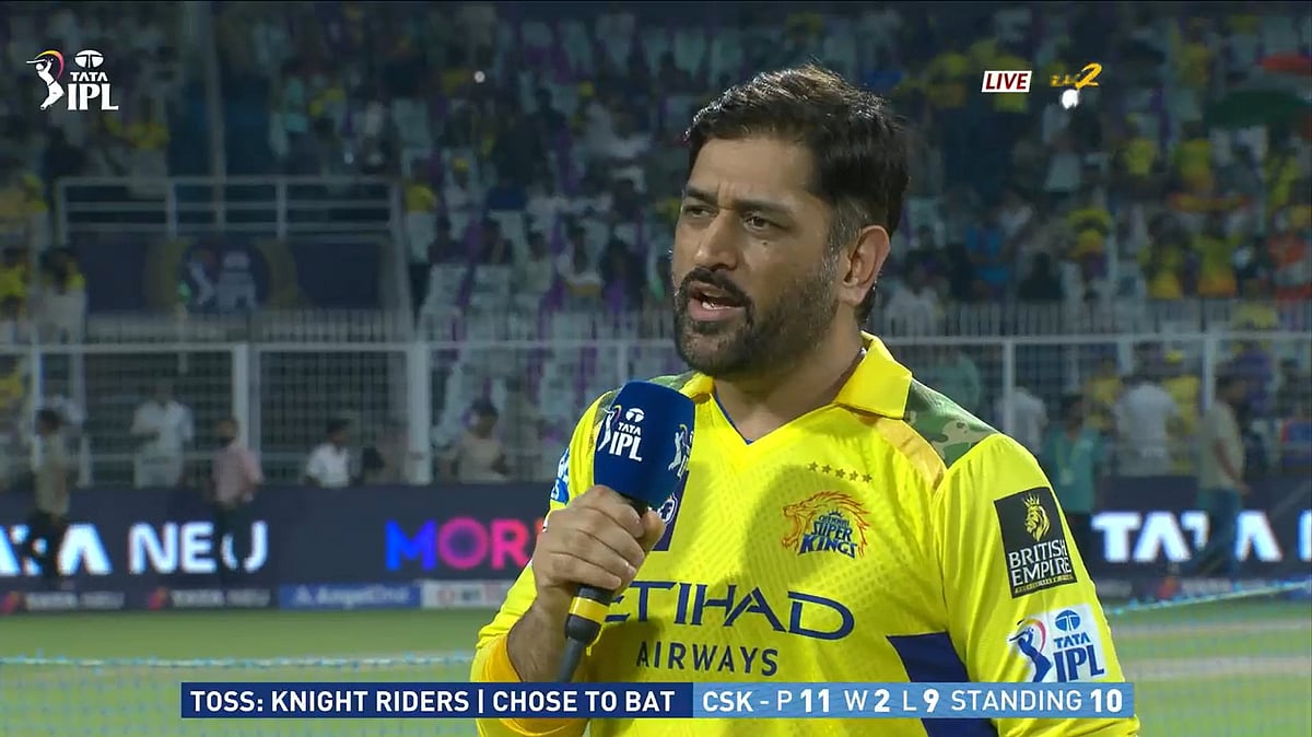 Dhoni : 'கொல்கத்தாவும் என்னோட சொந்த ஊர்தான்!' - ஈடன் கார்டனில் நெகிழ்ந்த தோனி