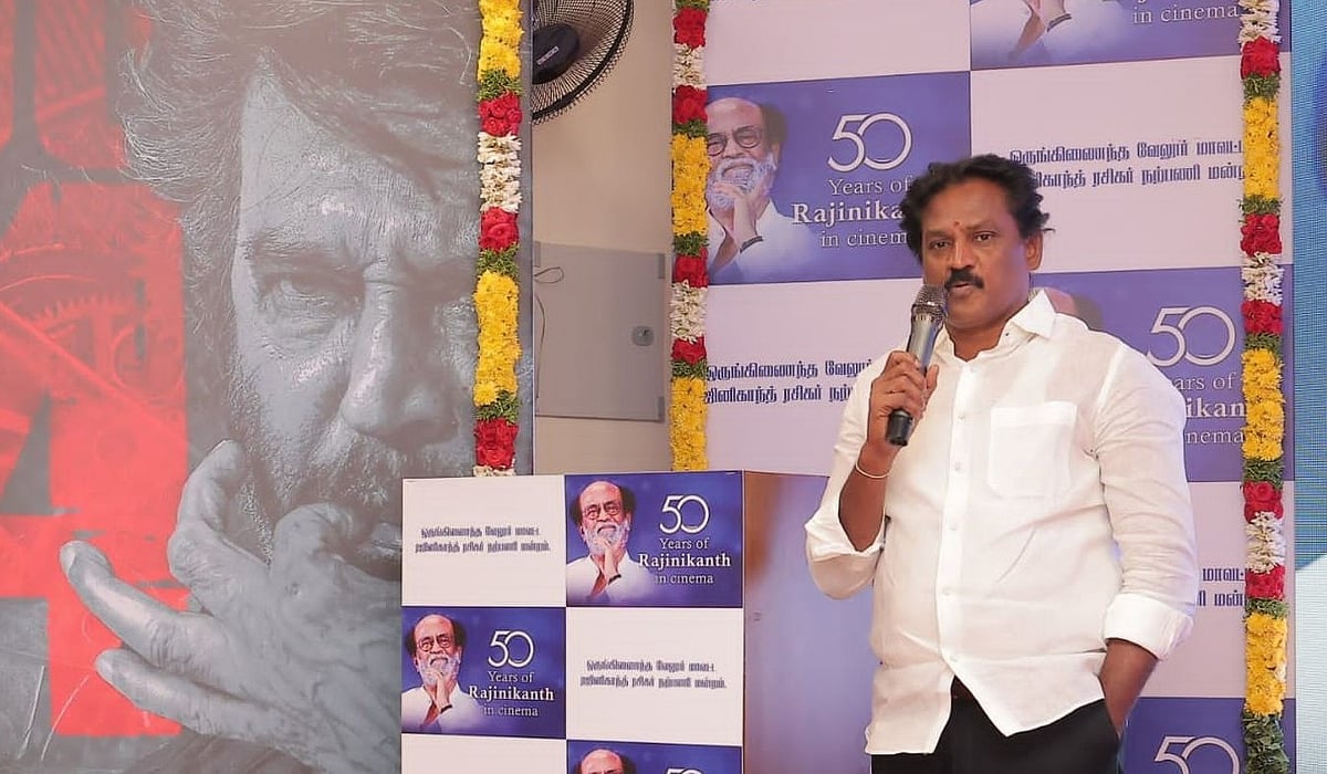 `ரஜினிக்கு பாரத ரத்னா வழங்க வேண்டும்’ - 50 ஆண்டு திரைப்பயண விழாவுக்குத் தயாரான வேலூர் ரசிகர் மன்றம்