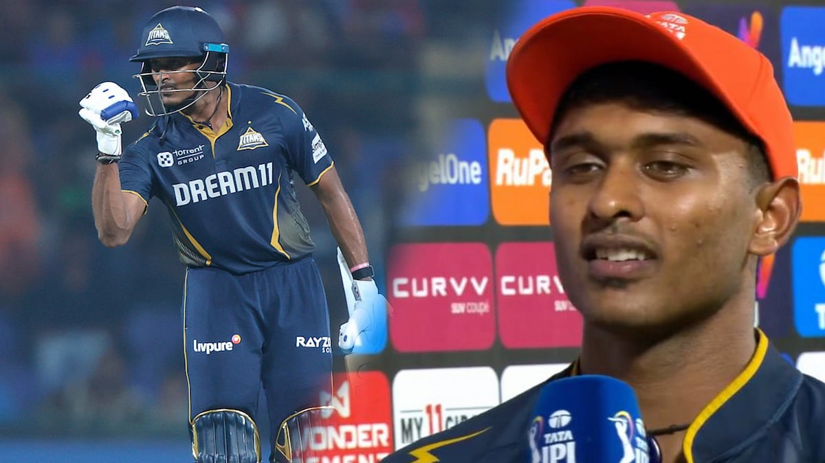 Sai Sudharsan : 'அந்த 2 விஷயத்தை இன்னும் கத்துக்கணும்!' - ஆட்டநாயகன் சாய் சுதர்சன்