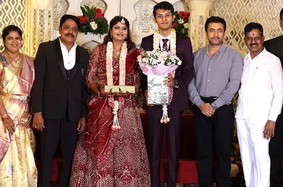 கலைப்புலி தாணு வீட்டுத் திருமணம்: ஸ்டாலின், உதயநிதி, சூர்யா, SK - பங்கேற்ற பிரபலங்கள் | Photo Album