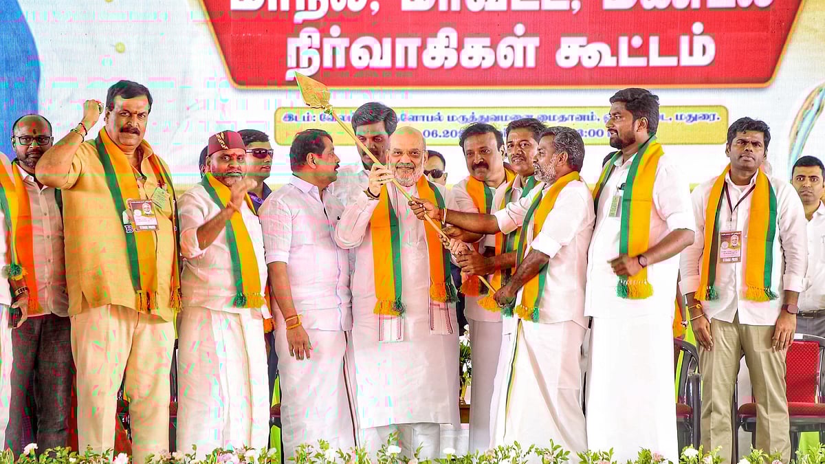 Amit Shah: `திமுகவை என்னால் தோற்கடிக்க முடியாது என்கிறார் ஸ்டாலின்; உண்மைதான்! ஆனால்..' - அமித் ஷா