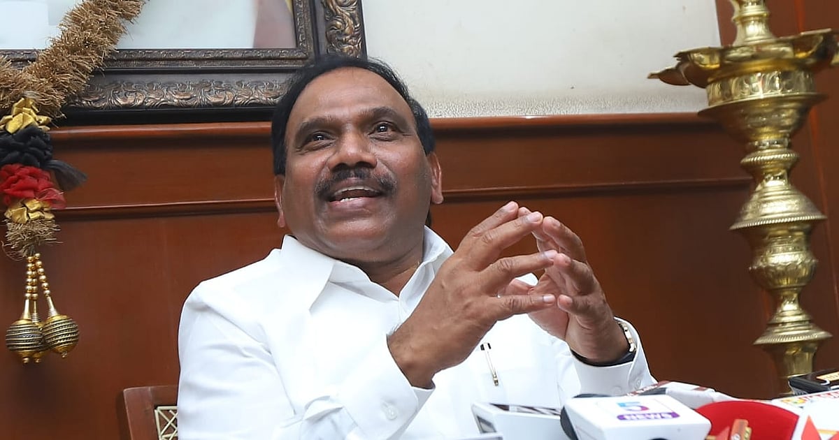 திமுக-வைப் பார்த்து பயம் அதனாலத்தான் அமித்ஷா...' - ஆ.ராசா சொல்வது என்ன? - Vikatan