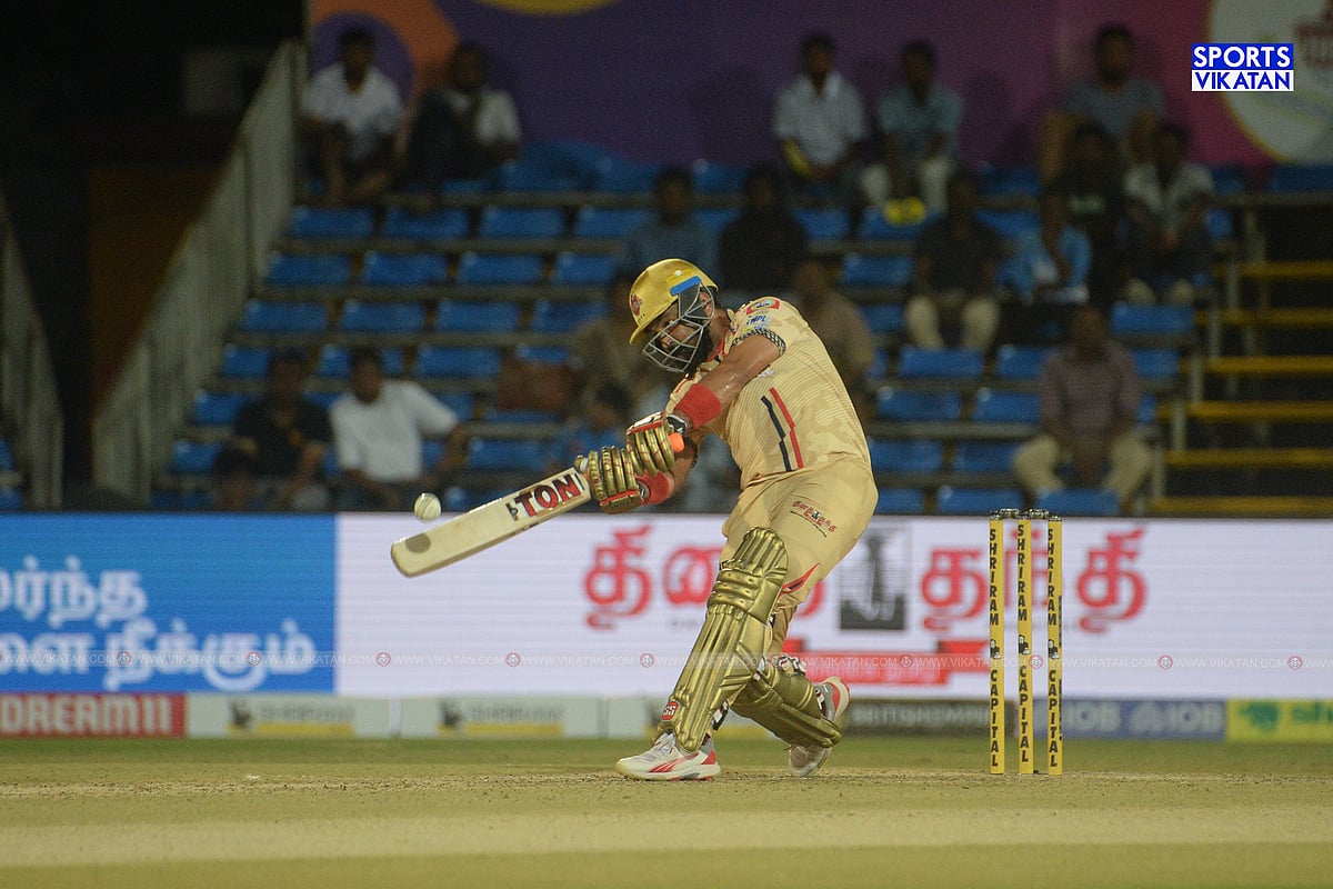 TNPL 2025 - பேட்டிங் , பௌலிங்கில் ஸ்வப்னில் சிங்கின் ருத்தரதாண்டவம்! எளிதாக வென்ற சென்னை!!