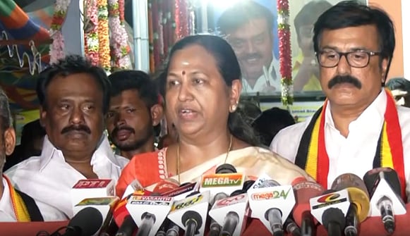 தேமுதிக: விஜயகாந்த் போல விஜயை வைத்து மக்கள் நலக் கூட்டணியா? - பிரேமலதா சொன்ன பதில்