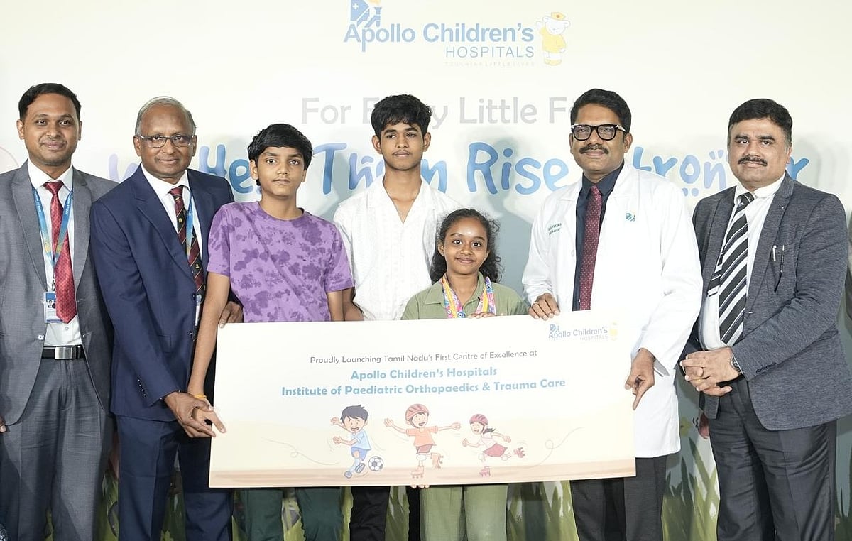 Apollo: இளம் குழந்தைகள் மீண்டும் வலுவுடன் மீண்டெழ தமிழ்நாட்டின் முதல் குழந்தை எலும்பியல் மருத்துவம் 