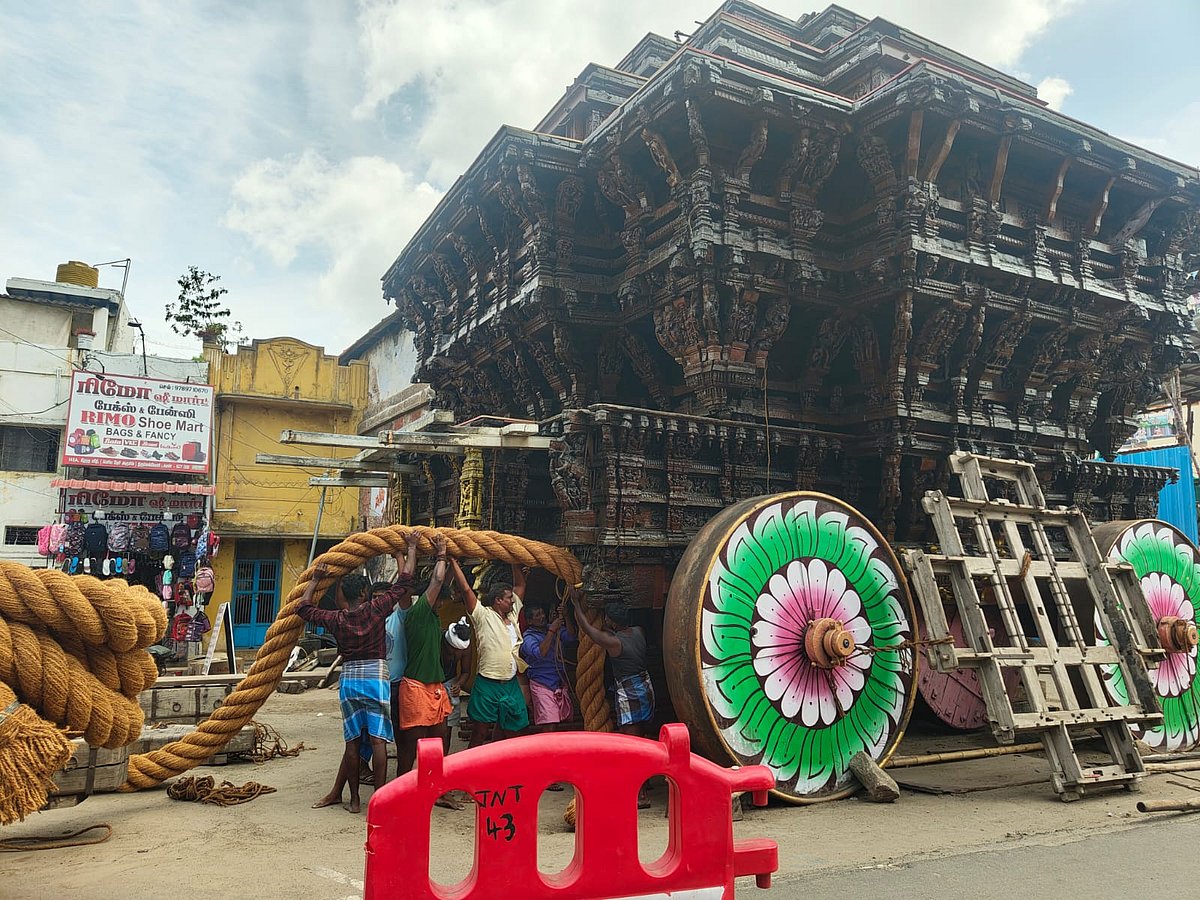 நெல்லையப்பர் கோயில் ஆனித் தேரோட்டம்: புதிய வடம் பொருத்தும் பணி தீவிரம்; பக்தர்களின் கோரிக்கை என்ன?