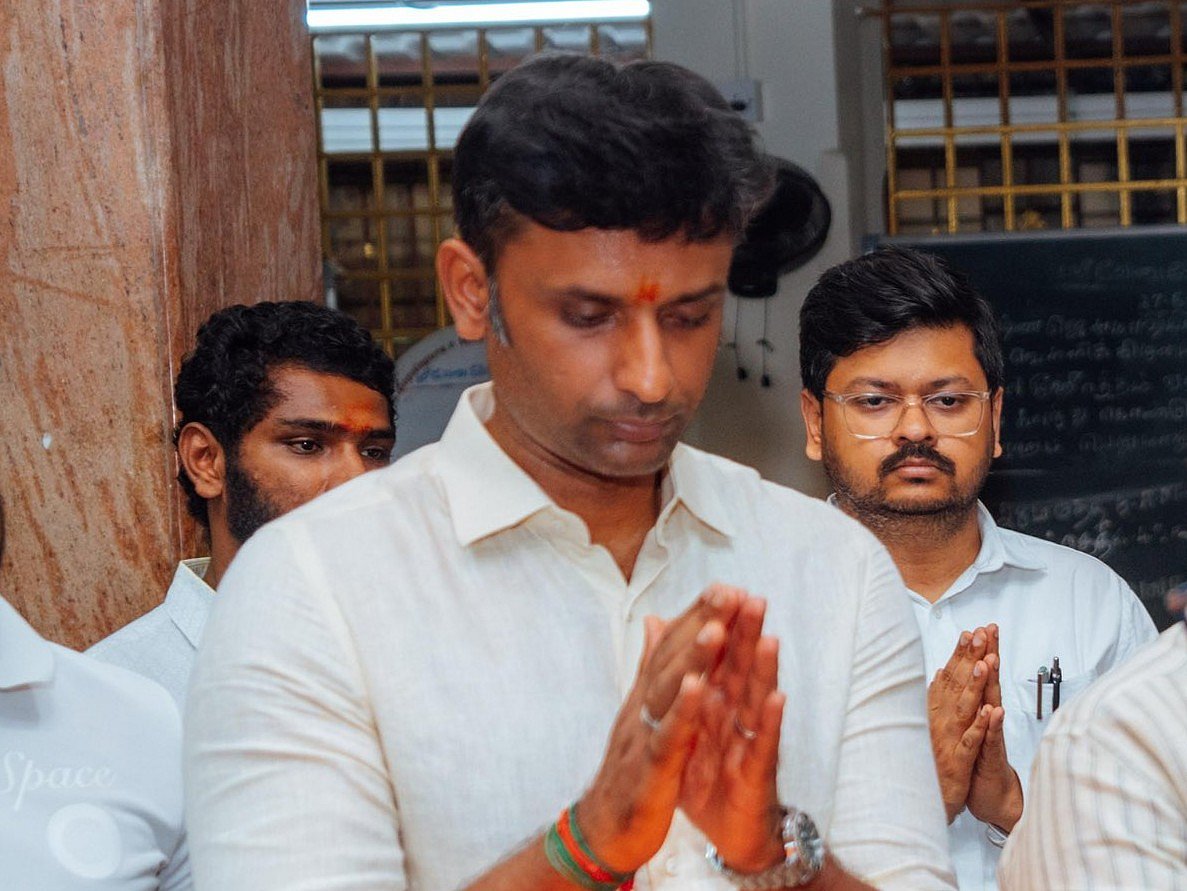 பாஜக: நடிகர்களுக்குப் போதைப் பொருள் சப்ளை: 'கைதான பிரதீப் உடன் தொடர்பு?' - வினோஜ் P.செல்வம் விளக்கம்