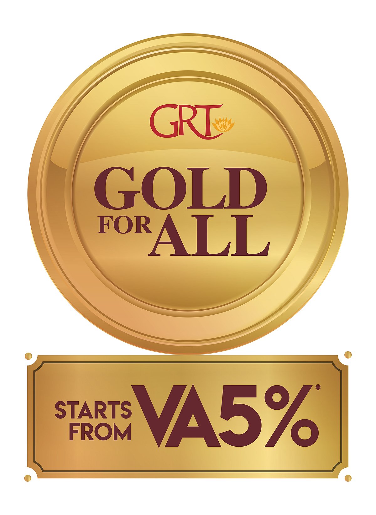 GRT:'சேதாரம் (VA) வெறும் 5% முதல்... ஜி.ஆர்.டி-யின் GOLD FOR ALL, உங்கள் கனவு நகையை சொந்தமாக்குங்கள்
