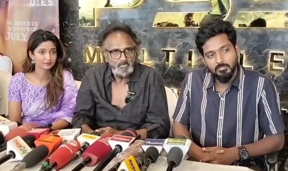 Akkenam: ``பெண்கள் சந்திக்கும் பிரச்னை தான் படத்தின் கதைக்களம்'' - நெல்லையில் நடிகர் அருண் பாண்டியன்