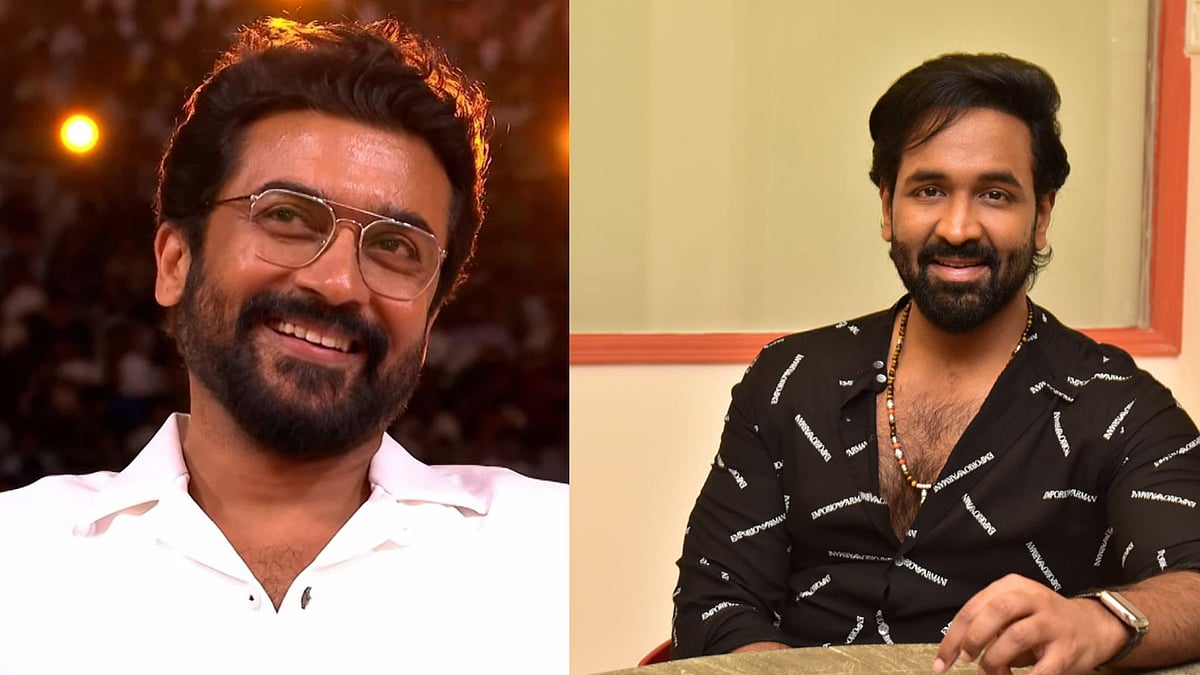 'உங்களுடைய ஆர்வம், கடின உழைப்பு நம்பிக்கை பலனளித்திருக்கிறது' - விஷ்ணு மஞ்சுவை வாழ்த்திய சூர்யா 