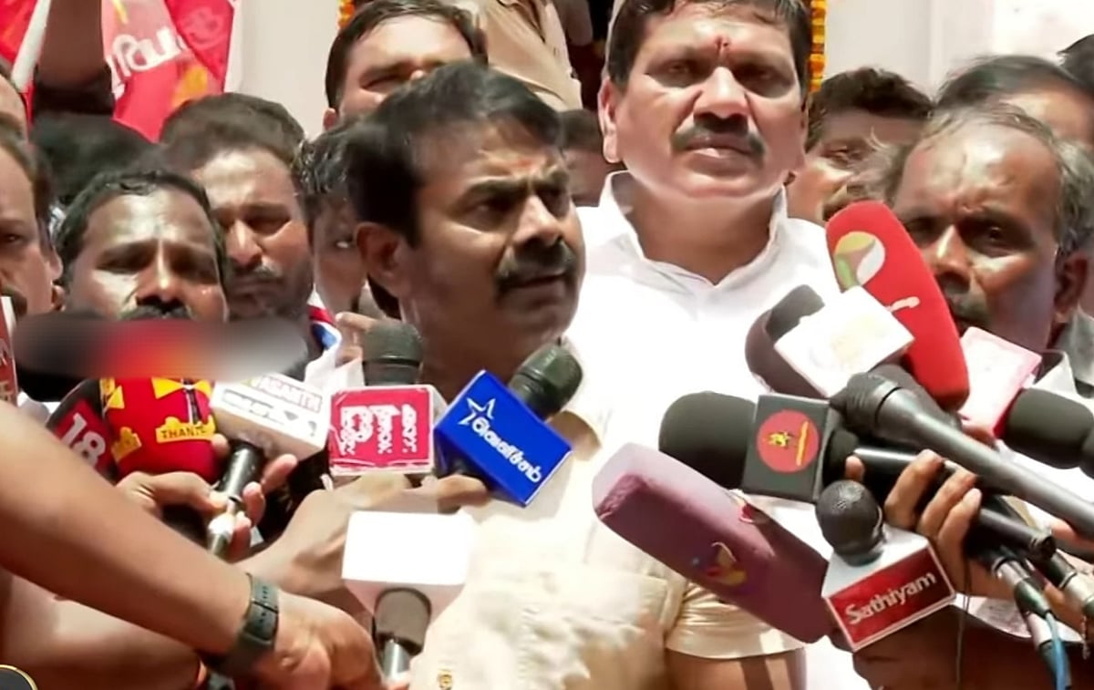 'உலகத்துலயே எங்கள மாதிரி தோற்று, கூட்டணி போகாத கட்சி இல்ல!' - சீமான் பெருமிதம்!