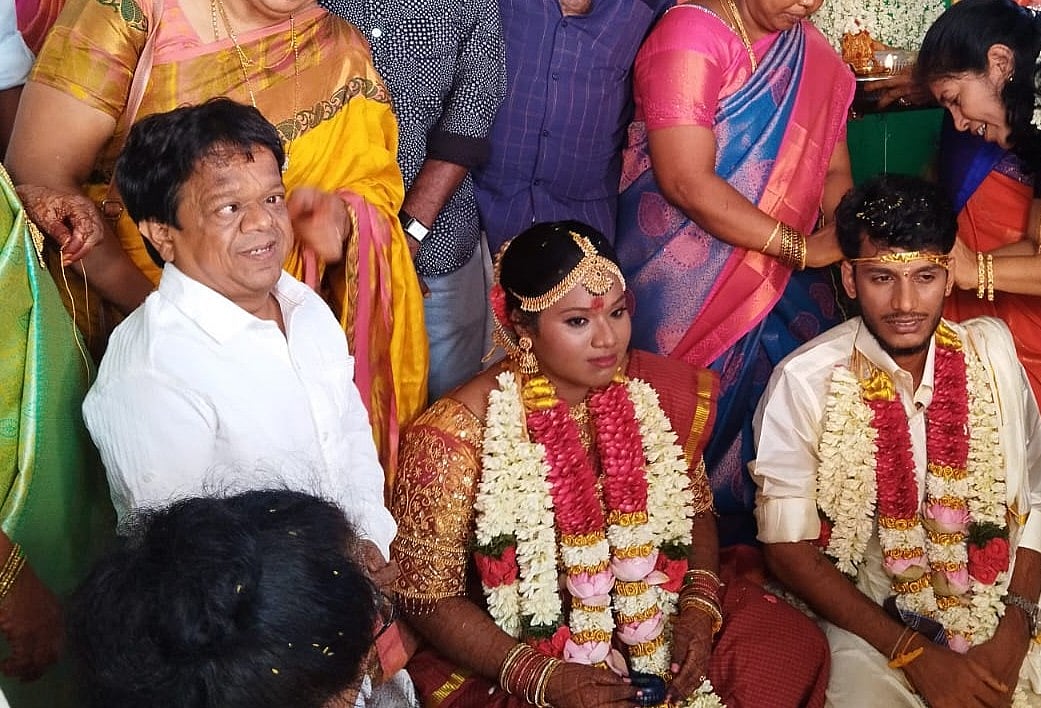 நடிகர் கிங்காங் மகள் கீர்த்தனாவின் திருமண விழா; திரையுலகினர், அரசியல் தலைவர்கள் பங்கேற்பு