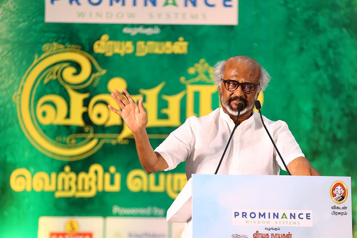 வேள்பாரி: `75 வயசுல... ஸ்லோ மோஷனில் நடந்துவர்ற இந்த ரஜினியை ஏன் கூப்பிட்டிருக்காங்கனு..!’ - ரஜினி