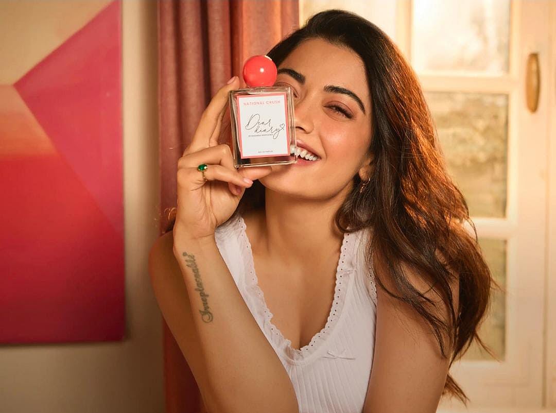 Rashmika: 'டியர் டைரி' என்ற வாசனைத் திரவிய பிராண்டை தொடங்கிய நடிகை; விலை என்ன தெரியுமா?