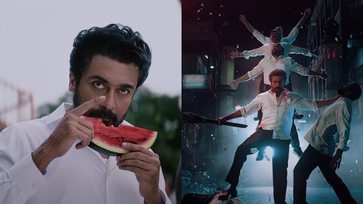 கருப்பு டீசர்: 'என் பேரு சரவணன்; எனக்கு இன்னொரு பேரு இருக்கு' - RJB-யின் ஃபேன் பாய் சம்பவம்