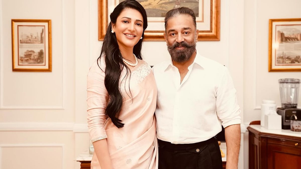 ``ராஜ்ய சபாவில் உங்களுக்கே உரிய குரலில்..'' - எம்.பி கமல்ஹாசனுக்கு மகள் ஸ்ருதியின் அன்பு வாழ்த்து