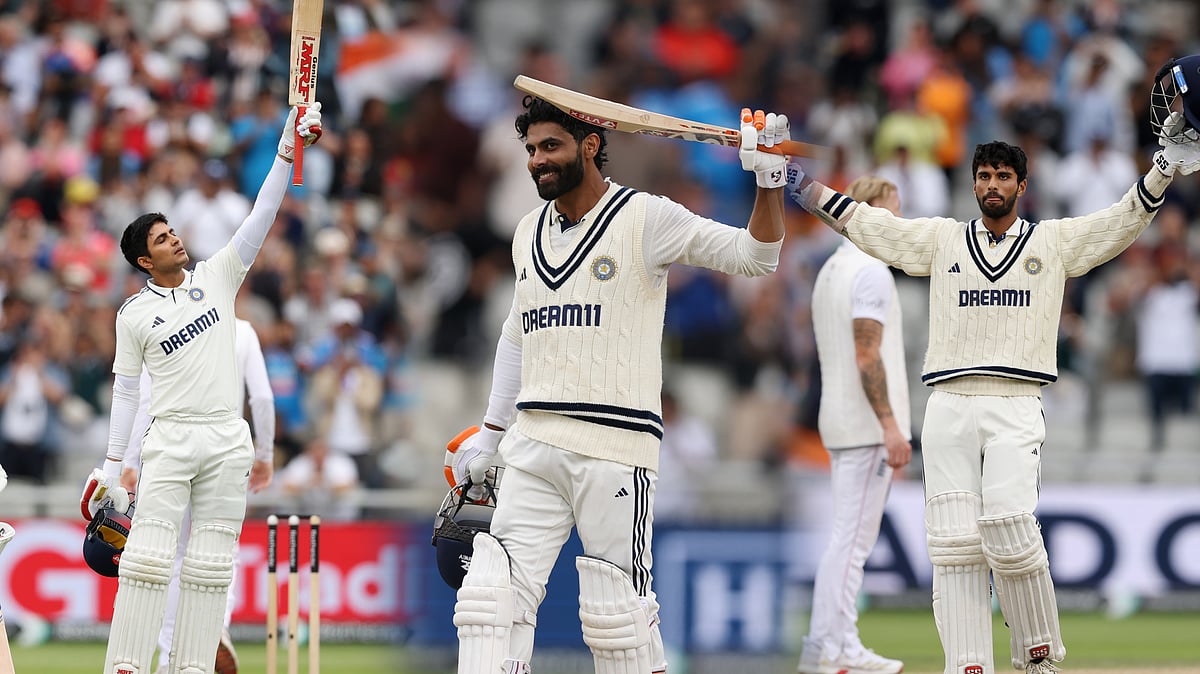 ENGvIND : வாள் வீசிய ஜடேஜா; கடுப்பான இங்கிலாந்து; டிராவில் முடிந்த மான்செஸ்டர் டெஸ்ட்