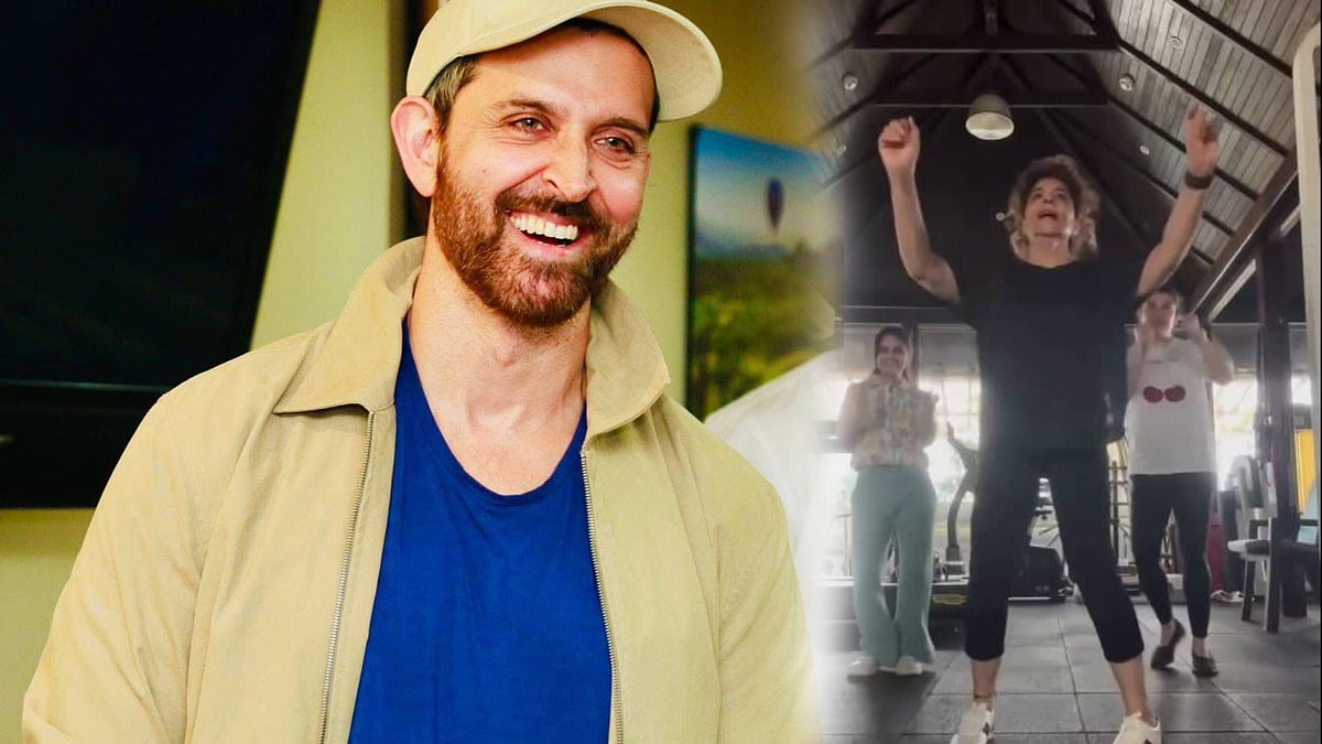 Hrithik Roshan: மகனின் படப் பாடலுக்கு நடனமாடிய 71 வயது அம்மா; வீடியோவை பகிர்ந்த ஹிருத்திக் ரோஷன்